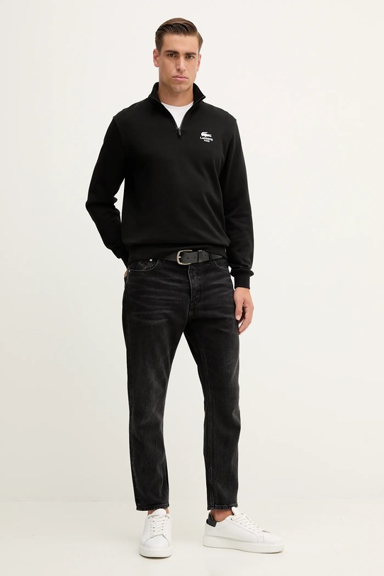Odzież Lacoste bluza bawełniana SH2735 czarny