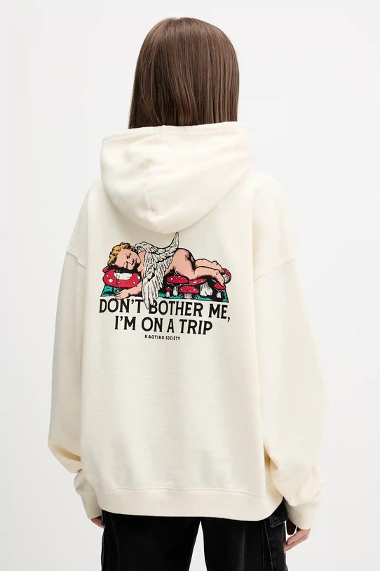 Kaotiko hanorac de bumbac AR001.01.G002 bej AW25