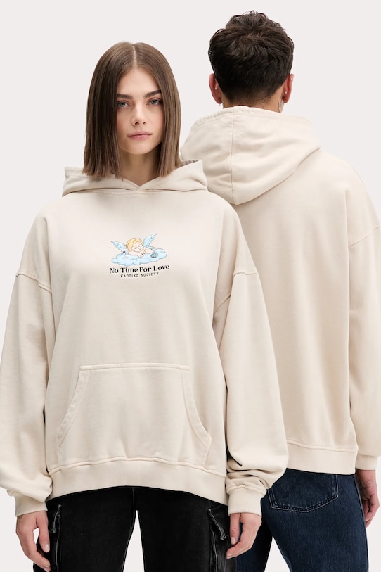 Бавовняна кофта Kaotiko бавовна бежевий AR014.01.G002
