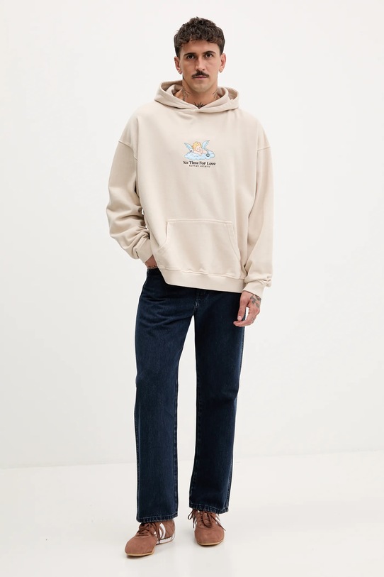 Бавовняна кофта Kaotiko бежевий AR014.01.G002