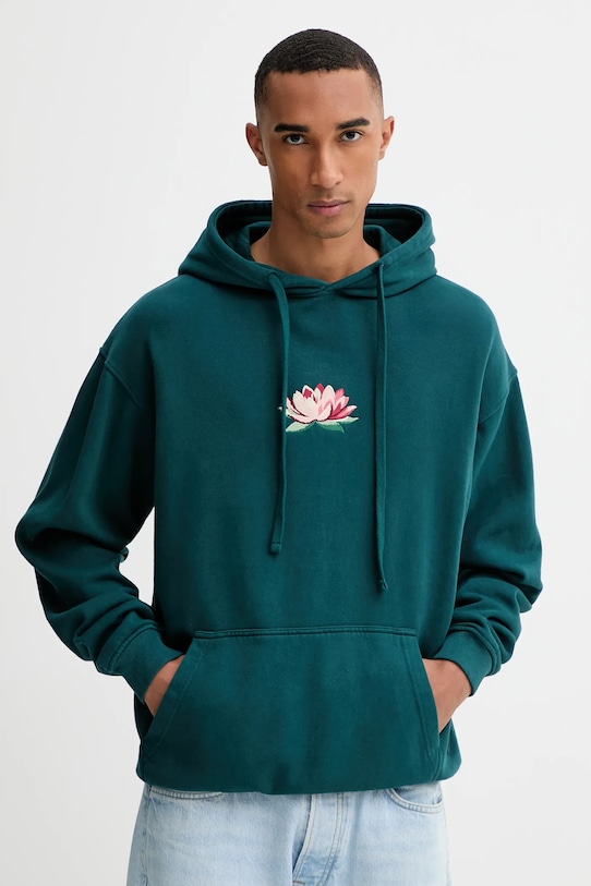 Kaotiko bluza bawełniana zielony AR074.01.G002