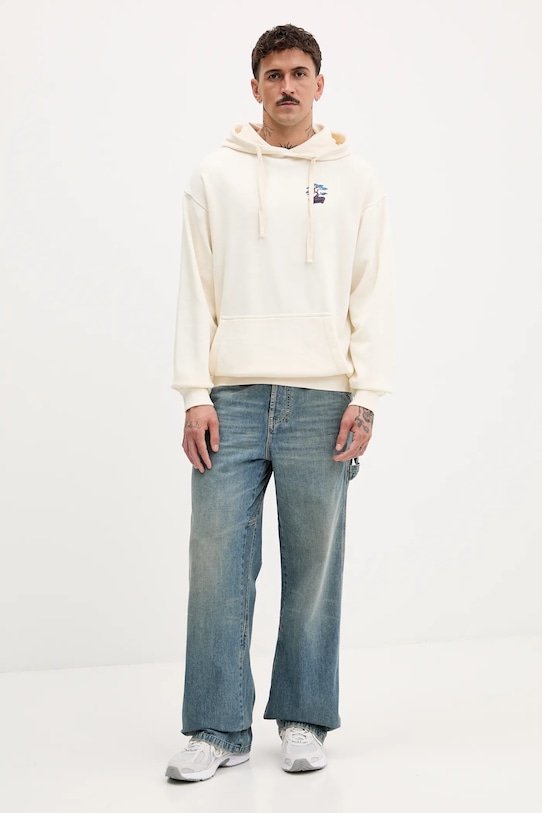 Kaotiko hanorac de bumbac bej AR079.01.G002