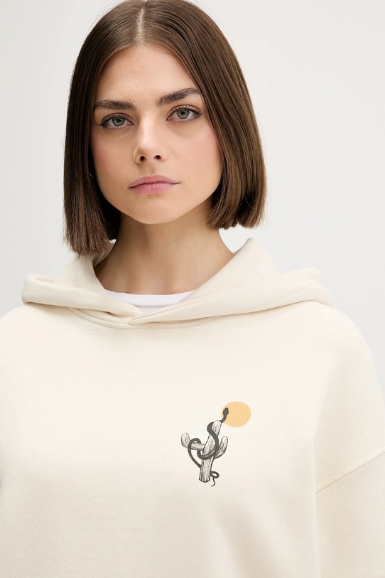 Bombažen pulover Kaotiko bež AR026.01S.M002