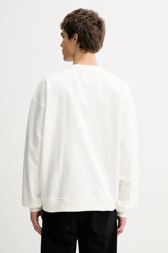 Βαμβακερή μπλούζα Kaotiko AR051.02.G002 λευκό