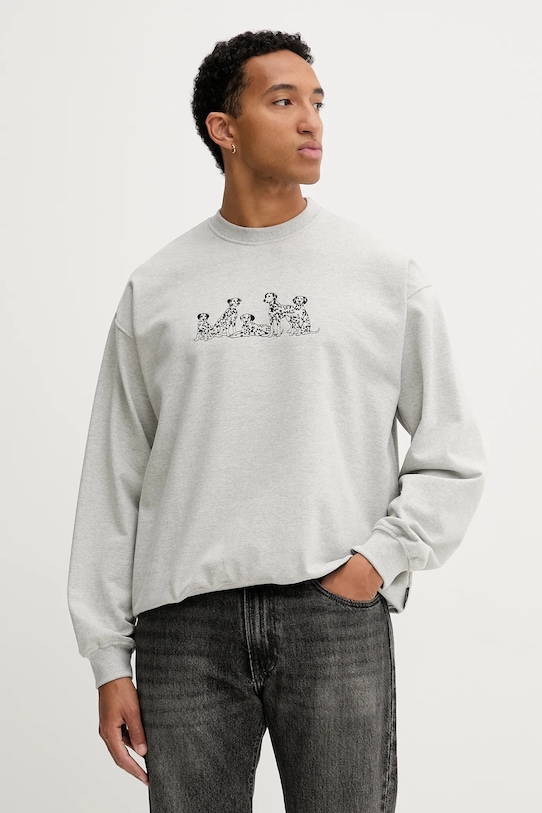 Mikina Kaotiko bez kapucne sivá AR053.01.G002