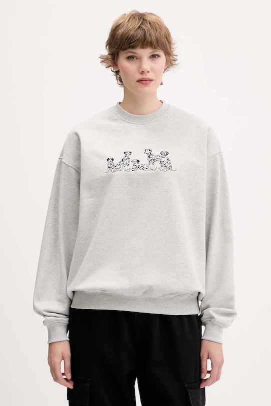 Mikina Kaotiko AR053.01.G002 sivá AW25