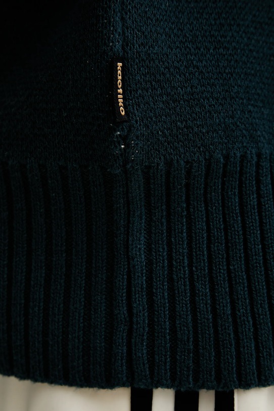 Kaotiko sweter bawełniany AR018.01.E002 zielony