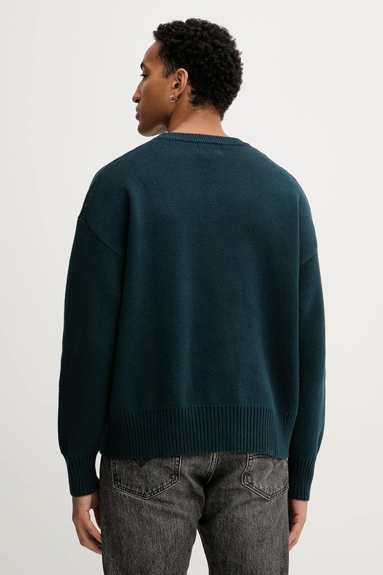 Kaotiko sweter bawełniany AR018.01.E002 zielony