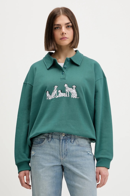 Pulover Kaotiko AR006.01.M002 zelena AW25