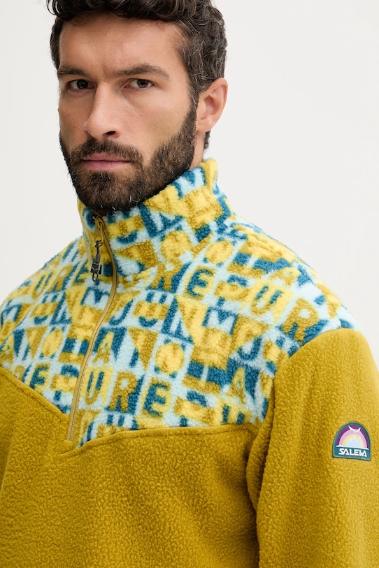 Outdoorová mikina Salewa Eagle Anniversary zelená 00.0000029197