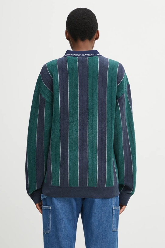 Abbigliamento Martine Rose camicia a maniche lunghe Sporty Logo Polo 981YA20407 verde