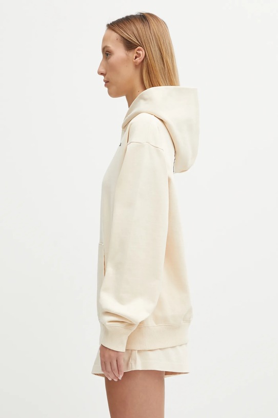 Sporty & Rich bluza bawełniana Eden Crest Embroidered beżowy ST07060666CR01