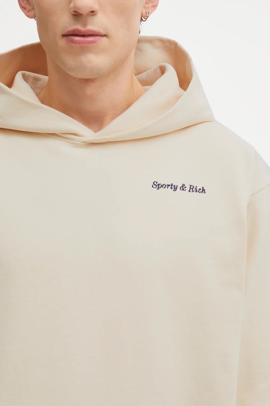 Sporty & Rich bluza bawełniana Eden Crest Embroidered ST07060666CR01