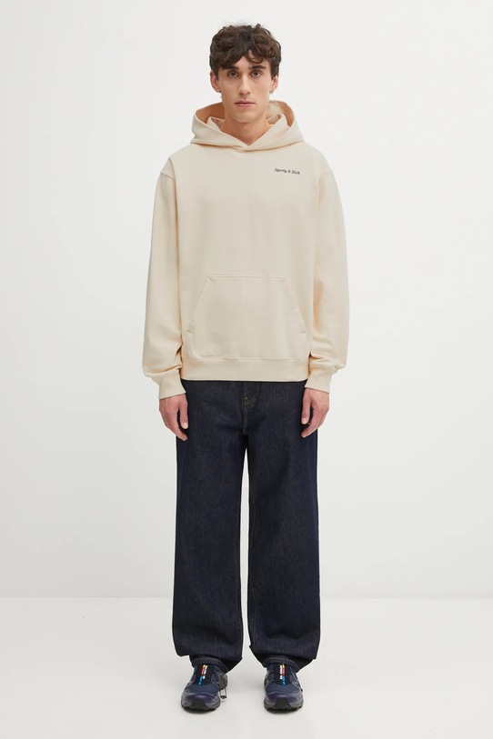 Sporty & Rich bluza bawełniana Eden Crest Embroidered ST07060666CR01