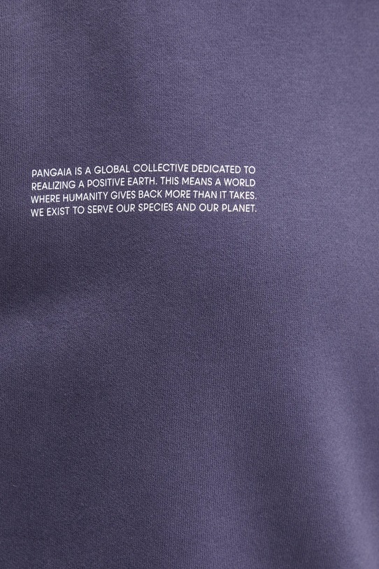 Pangaia bluza bawełniana 10000180. fioletowy