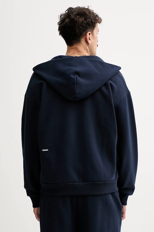 Pangaia bluza bawełniana 10002675. granatowy