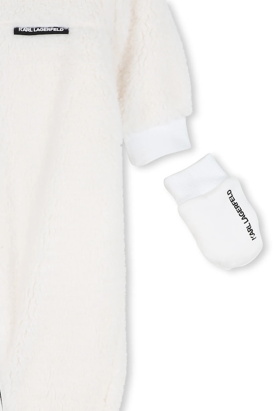 Chlapec Overal pre bábätká Karl Lagerfeld Z30975 biela