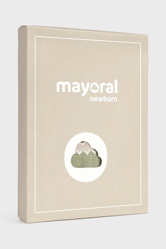 Mayoral Newborn o salopetă cu un amestec de lână pentru copii verde 2611.1E.Newborn.9BYA