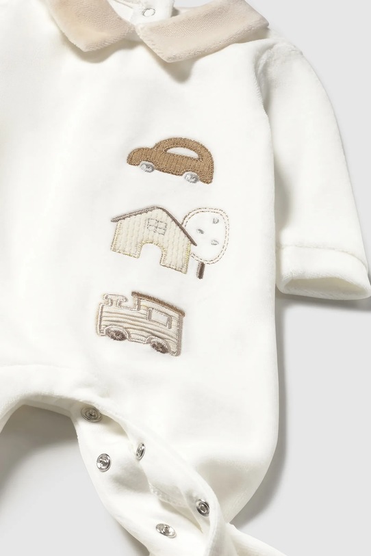 Chłopiec Mayoral Newborn pajacyk niemowlęcy 2716.1E.Newborn.9BYA beżowy
