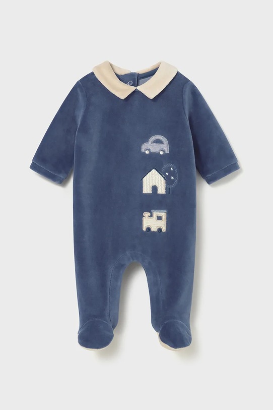 Φόρμες με φουφούλα μωρού Mayoral Newborn μπλε 2716.1E.Newborn.9BYA