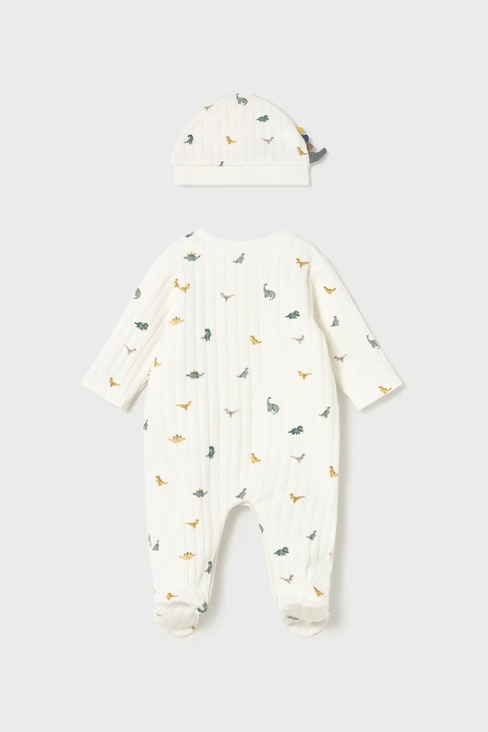 Mayoral Newborn pagliaccetti e cappellino per bambini 2717.1F.Newborn.9BYA beige AW25