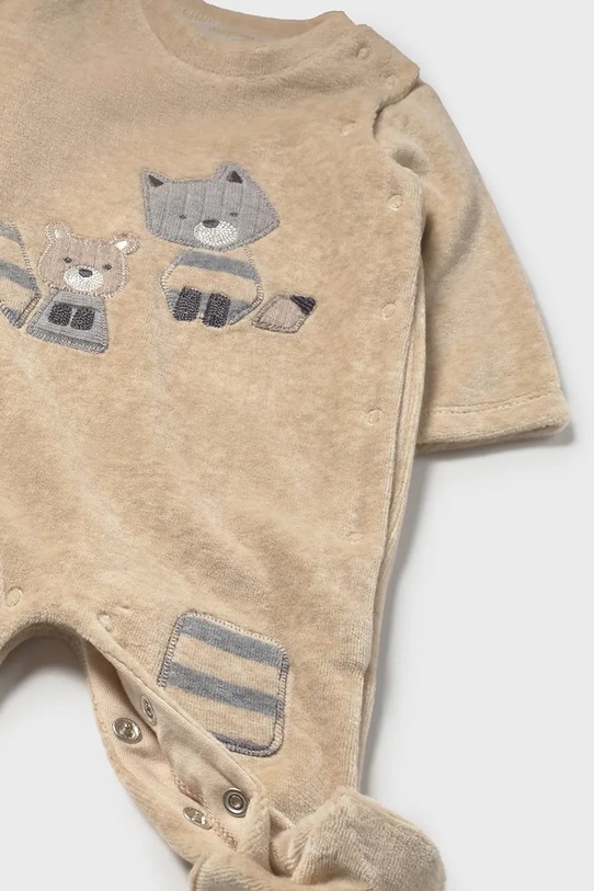 Mayoral Newborn śpioszki niemowlęce 2-pack beżowy 2719.1H.Newborn.9BYA