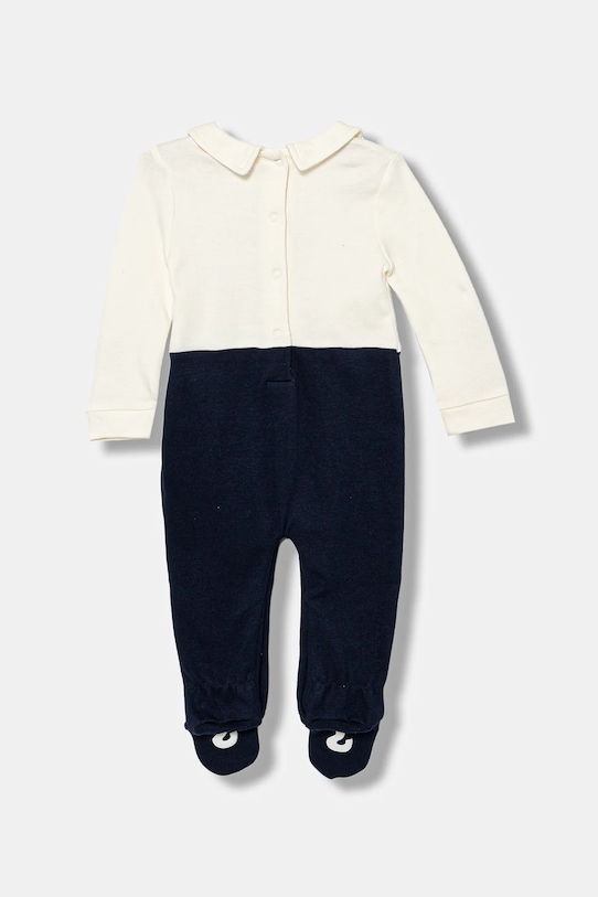 Guess śpioszki bawełniane niemowlęce P5BG00.KBEG0.9BYA beżowy AW25