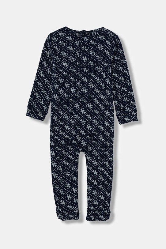 Guess śpioszki bawełniane niemowlęce P5BG01.KA6W1.9BYA granatowy AW25
