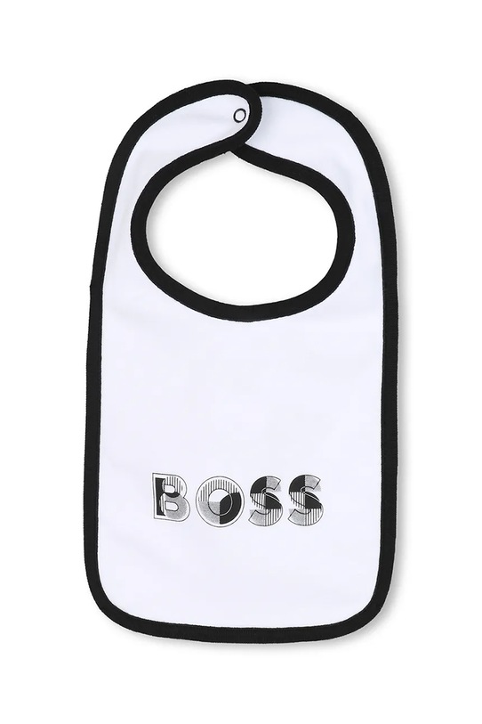 Βαμβακερά φορμάκια για μωρά BOSS J52490 λευκό