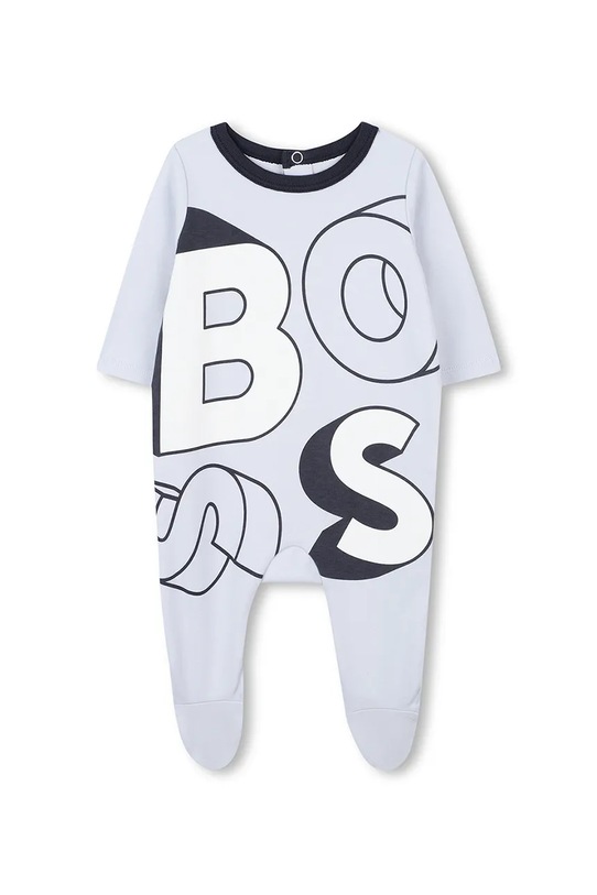 BOSS tutine di cotone neonato/a Planet friendly blu J52521