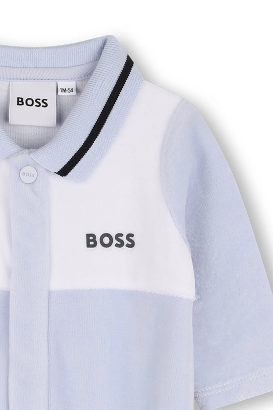 Chłopiec BOSS pajacyk niemowlęcy J52522 niebieski