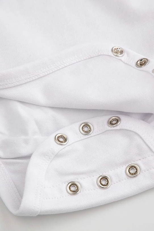 Coccodrillo body bawełniane niemowlęce biały ZC5112401EBB