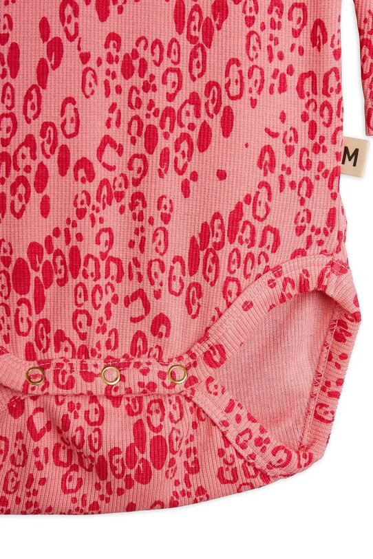 Lány Mini Rodini gyerek body Mini leopard 2 db 1100029700 rózsaszín