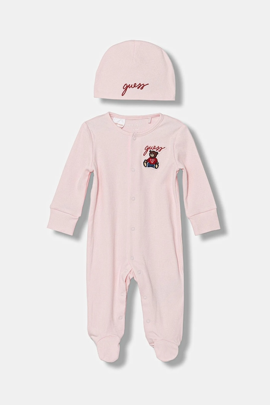 Φόρμες μωρού Guess Βρεφικό προϊόν ροζ H5YW18.KBZP4.G.9BYA