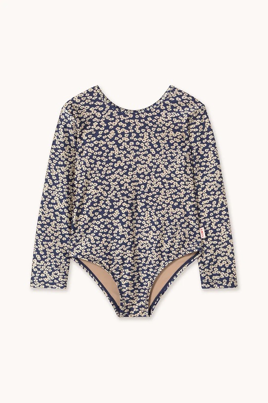 Tinycottons body dziecięce SMALL FLOWERS SHINY BODY granatowy AW25.356