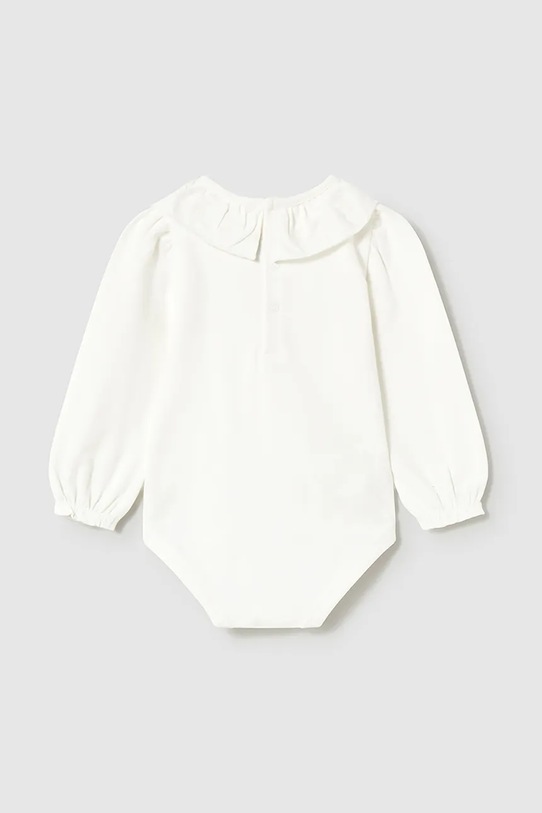 Бебешко боди от памук Mayoral 2734.4F.Baby.9BYA бежов AW25