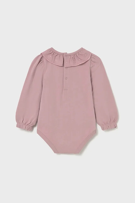 Mayoral body din bumbac pentru bebeluși 2734.4F.Baby.9BYA roz AW25