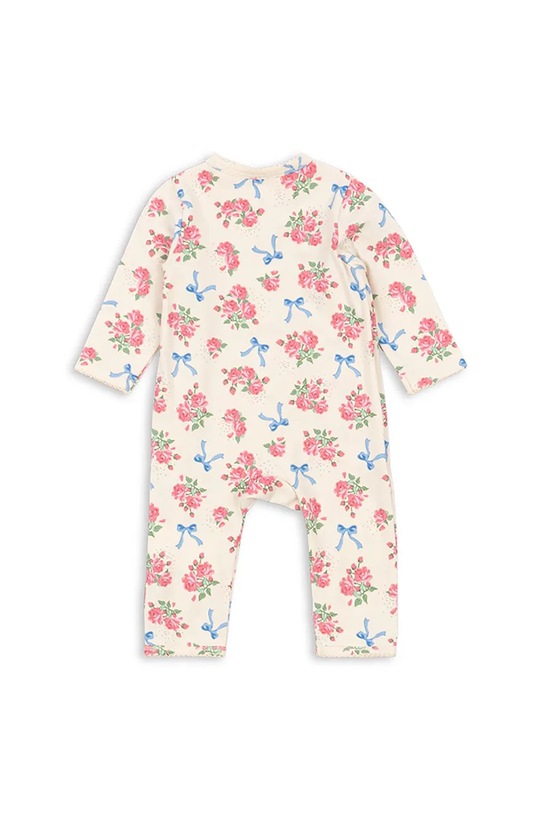 Konges Sløjd pajacyk BASIC NEWBORN ONESIE GOTS KS103704.G.9BYA beżowy AW25