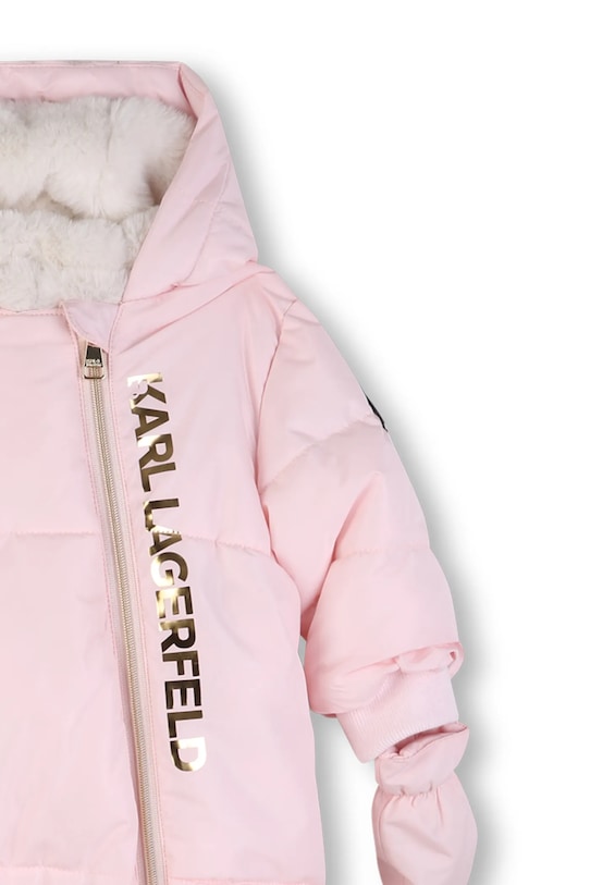 Karl Lagerfeld kombinezon niemowlęcy Z30972 różowy