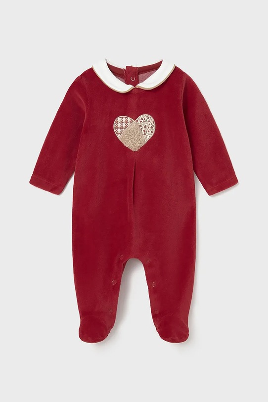 Φόρμες μωρού Mayoral Newborn 2-pack 2702.2C.Newborn.9BYA κόκκινο AW25