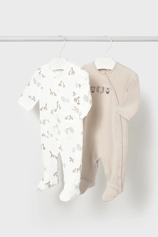 Бебешки ританки Mayoral Newborn (2 броя) 2 чифта бежов 2703.2D.Newborn.9BYA
