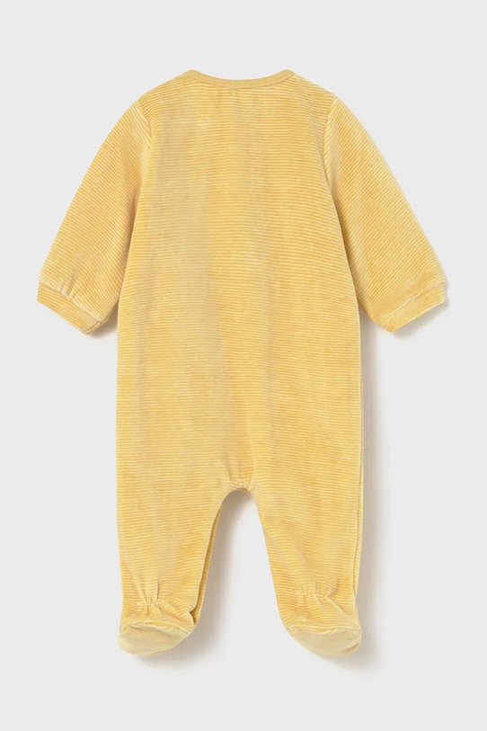 Φόρμες με φουφούλα μωρού Mayoral Newborn 2704.2D.Newborn.9BYA κίτρινο AW25