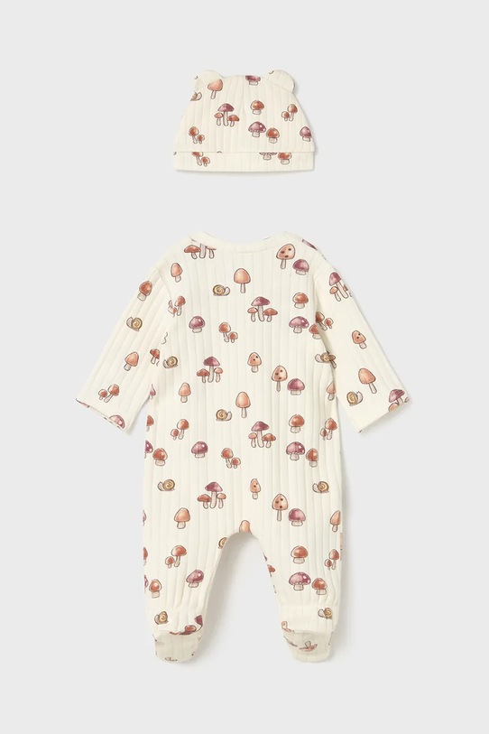 Φόρμες με φουφούλα μωρού Mayoral Newborn 2705.2H.Newborn.9BYA μπεζ AW25