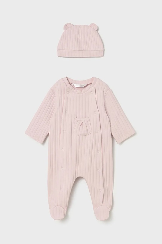 Дитячі повзунки Mayoral Newborn рожевий 2705.2H.Newborn.9BYA