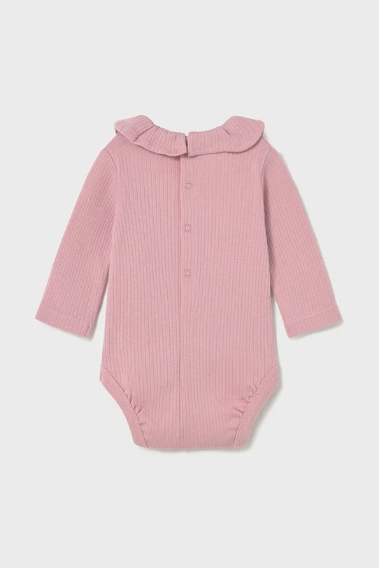 Mayoral Newborn body bawełniane niemowlęce 2721.2L.Newborn.9BYA różowy AW25