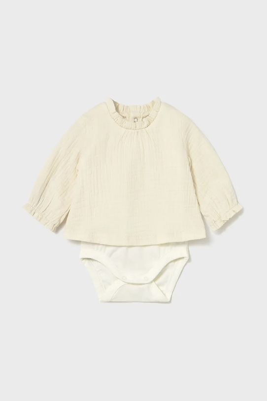 Kojenecké body Mayoral Newborn Kojenecký výrobek béžová 2723.2Q.Newborn.9BYA