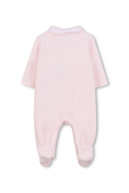 BOSS pajacyk niemowlęcy J52725 różowy AW25