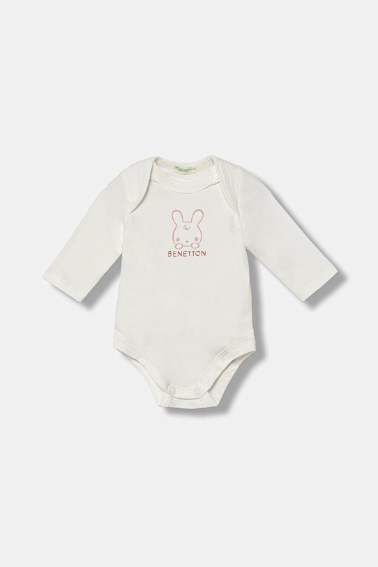 Kojenecké body United Colors of Benetton 2-pack 3DKAAB00S.G.W.seasonal růžová AW25