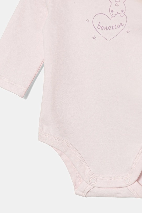 United Colors of Benetton body niemowlęce 2-pack 3DKAAB00S.G.W.seasonal