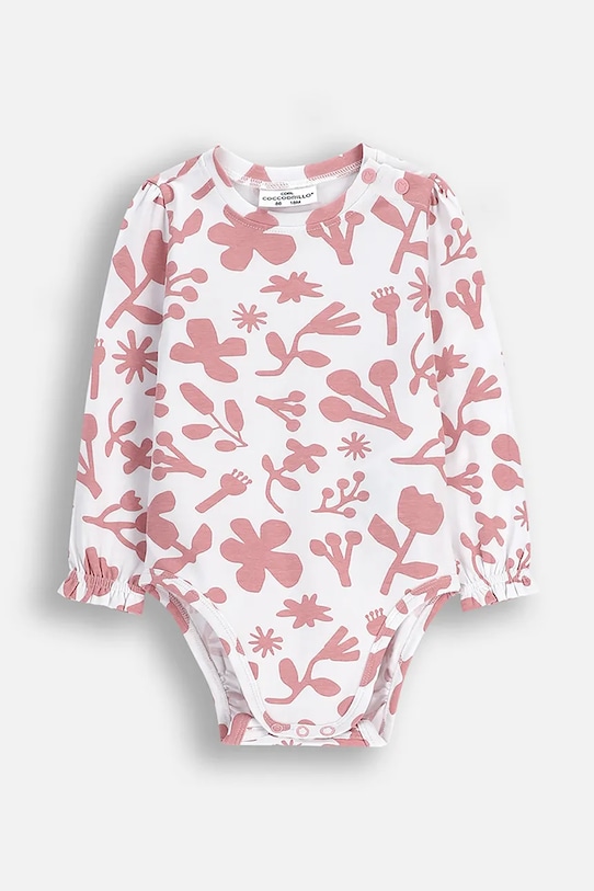 Bavlnené body Coccodrillo Pre bábätká ružová ZC5112104TGN